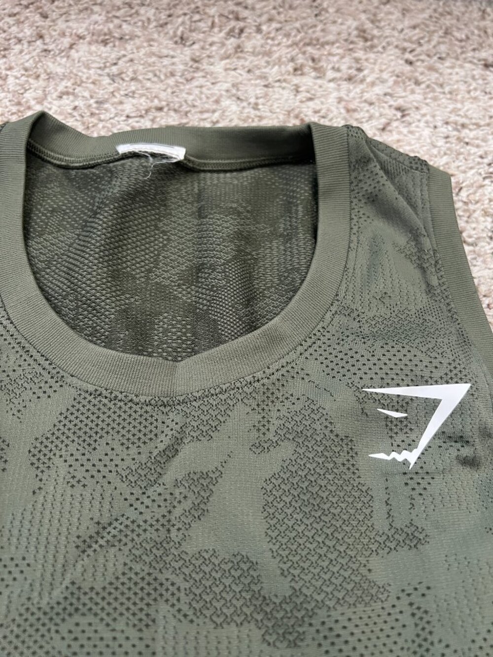Gymshark Mesh Geo Seamless Tank - Picture 4 of 5